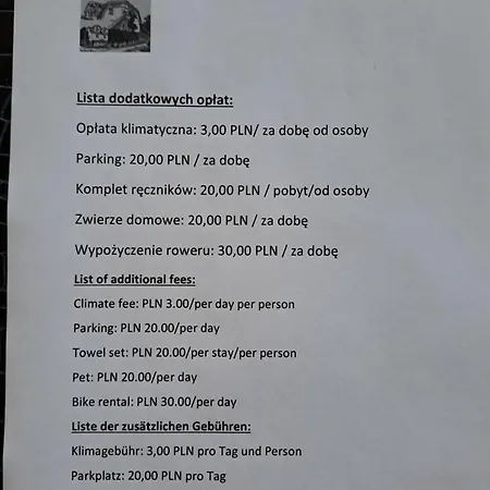 Affittacamere Dom, Pokoje, Prywatne Przy Rzezbie Rybaka Rowy (Pomerania)